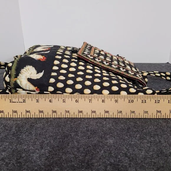 (Rare) Retired Vintage Vera Bradley Chanticleer Rooster Drawstring Backpack - Picture 10 of 13